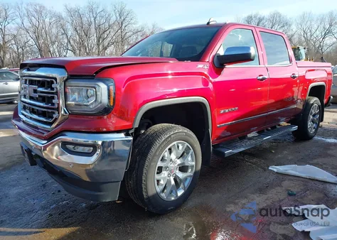 2018 GMC Sierra 1500 Slt z USA, uszkodzony, nr VIN 3GTU2NECXJG529173